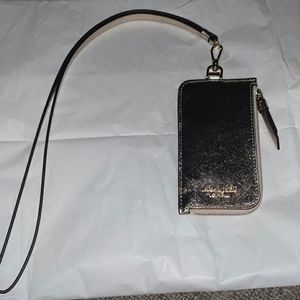 KATE SPADE ID Zippered Lanyard NWT